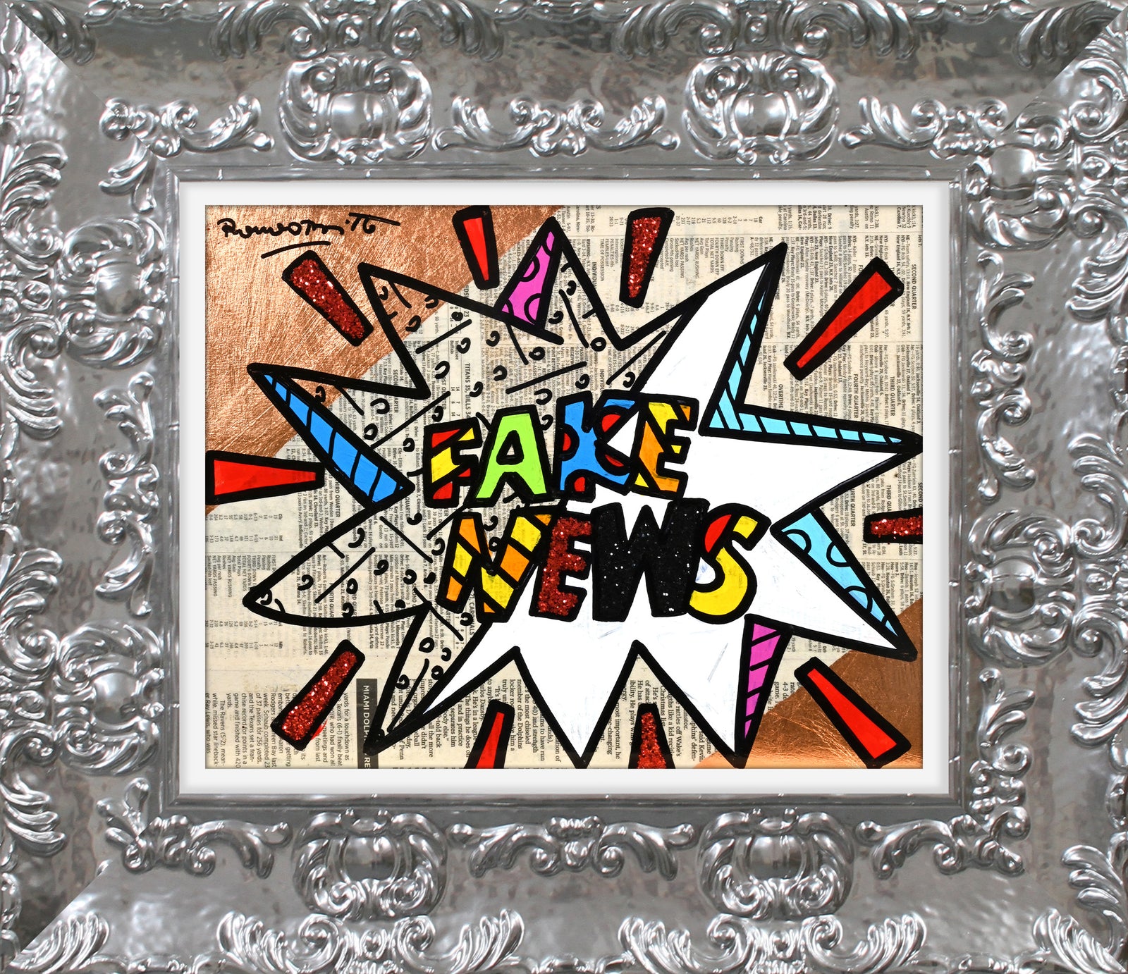 FAKE NEWS - Original Painting