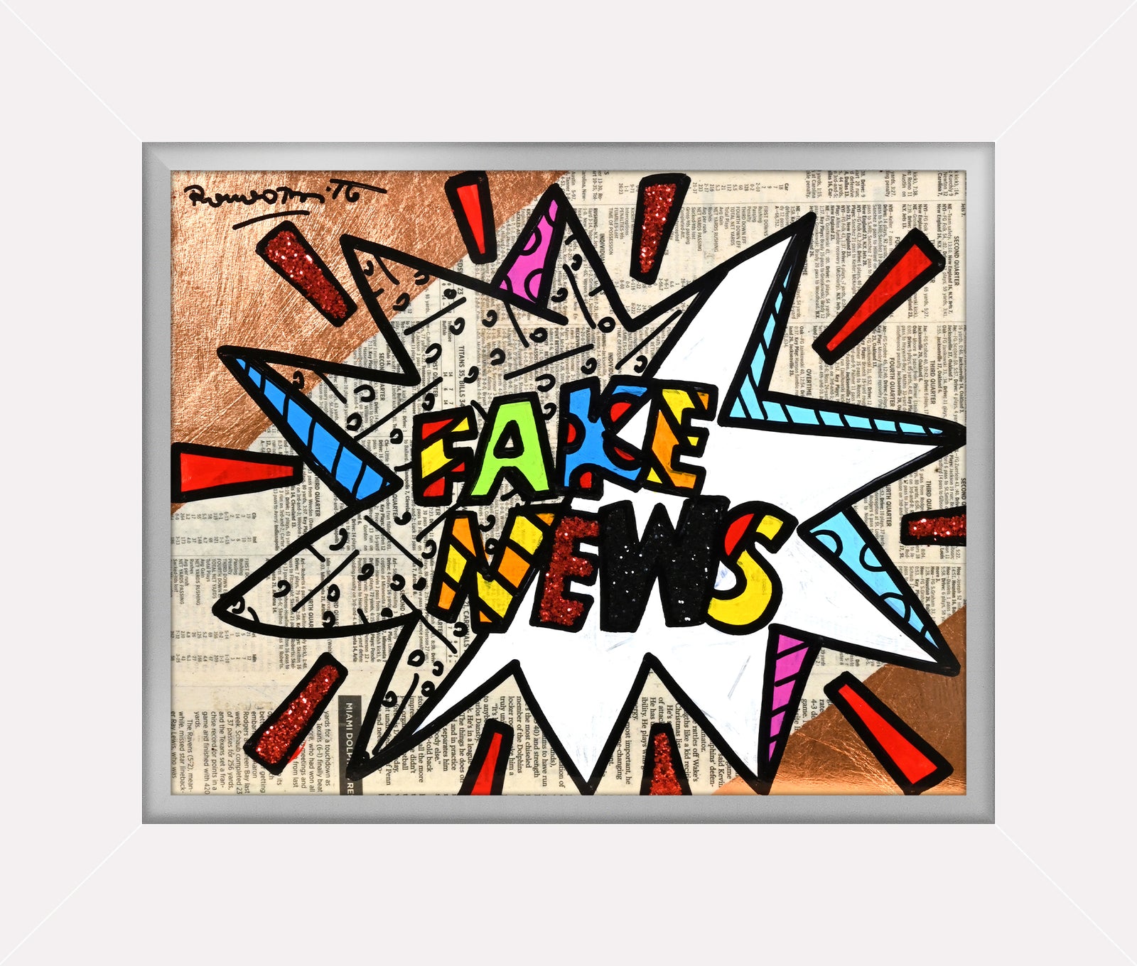 FAKE NEWS - Original Painting