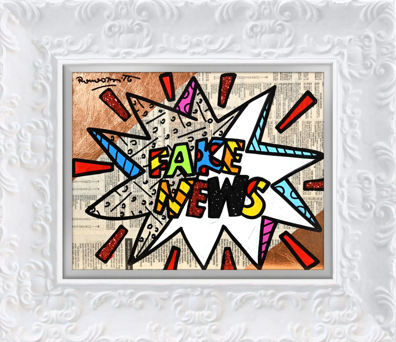 FAKE NEWS - Original Painting