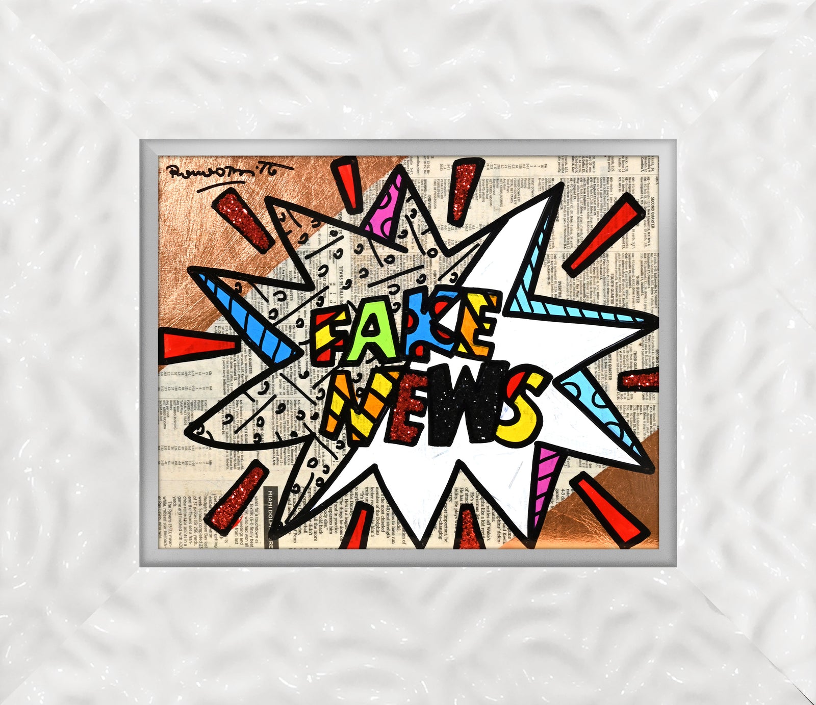 FAKE NEWS - Original Painting