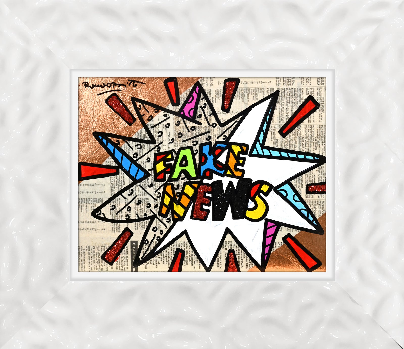 FAKE NEWS - Original Painting