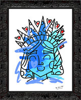 LADY LIBERTY -  Mixed Media Original