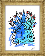 LADY LIBERTY -  Mixed Media Original