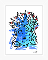 LADY LIBERTY -  Mixed Media Original