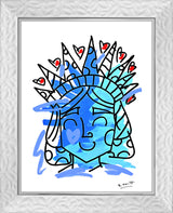 LADY LIBERTY -  Mixed Media Original