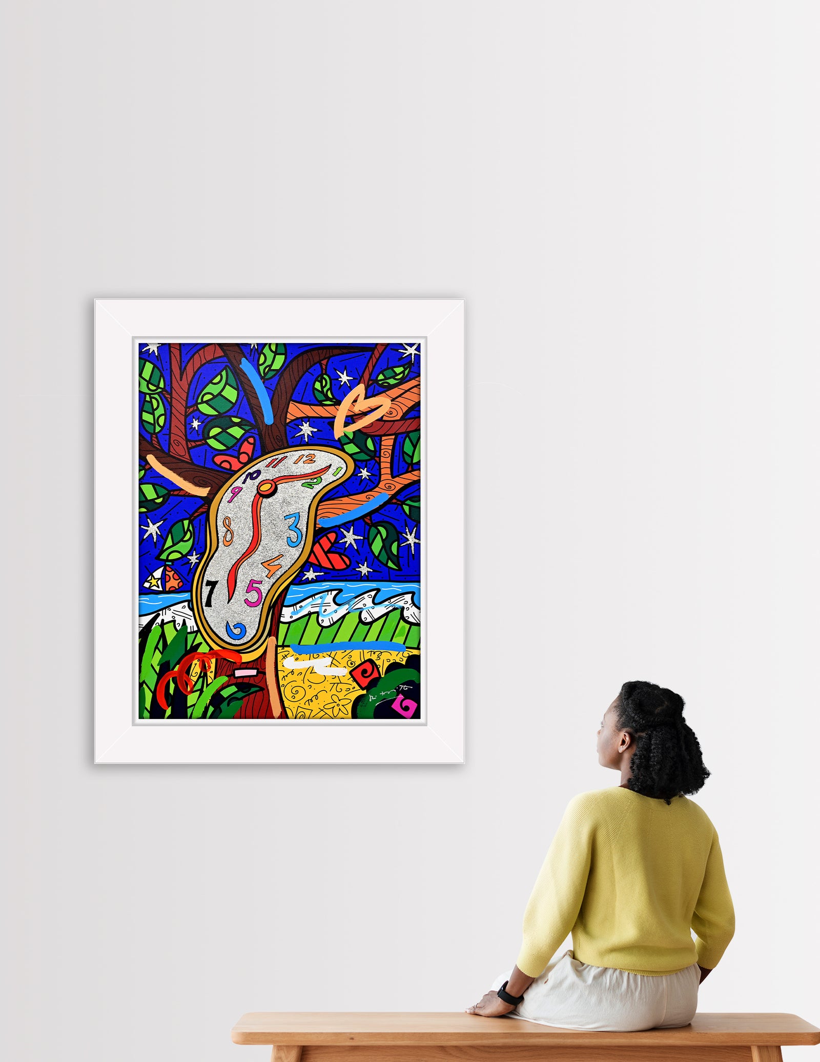 TIME TO LOVE - Mixed Media Original