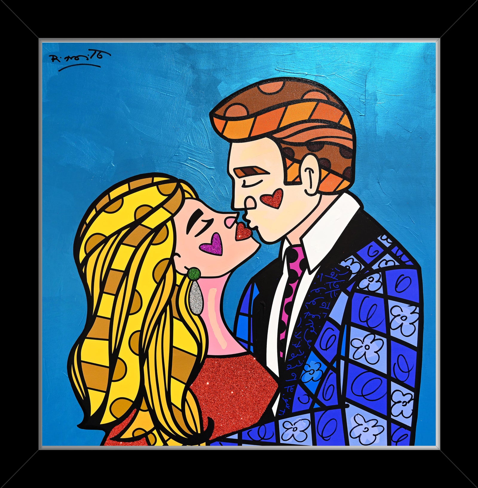 MOONSTRUCK - Mixed Media Original