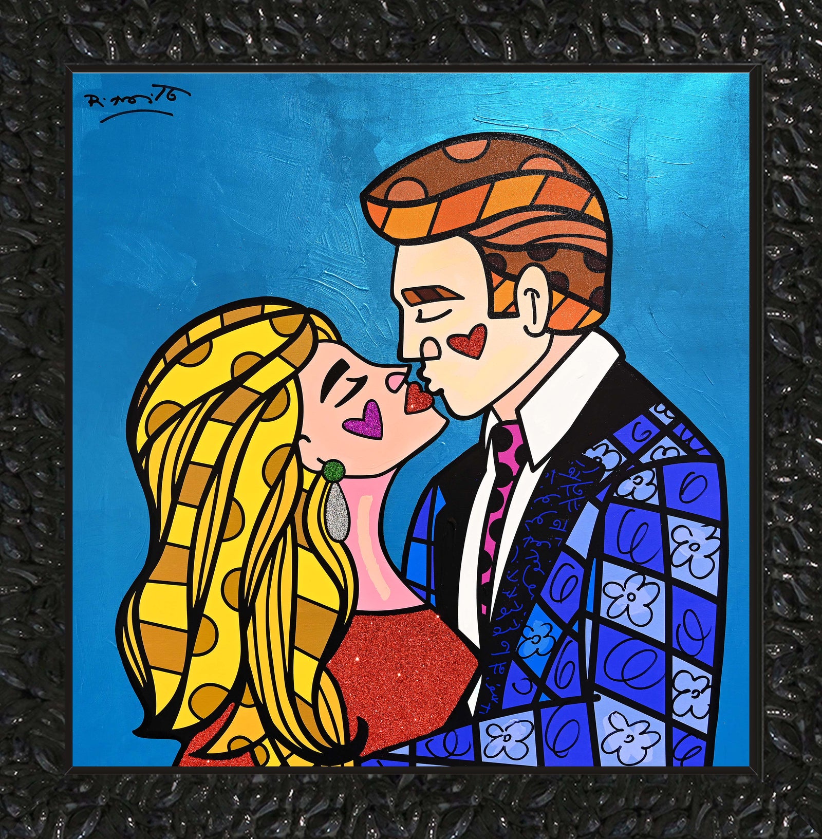 MOONSTRUCK - Mixed Media Original