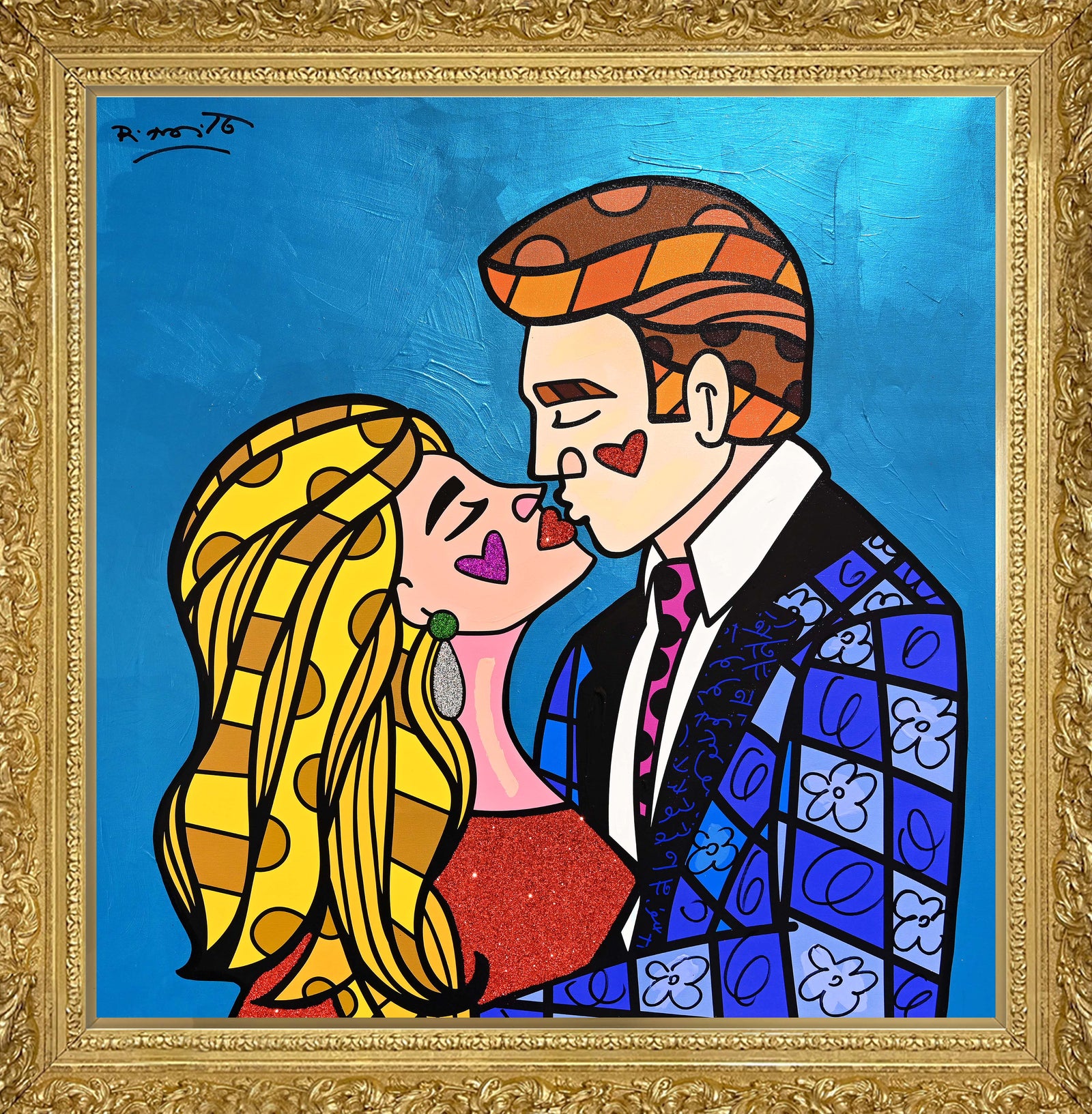 MOONSTRUCK - Mixed Media Original