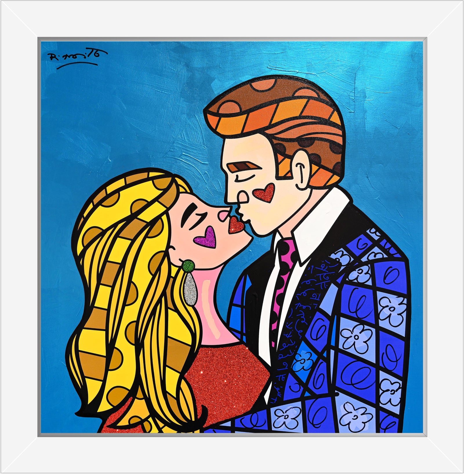 MOONSTRUCK - Mixed Media Original