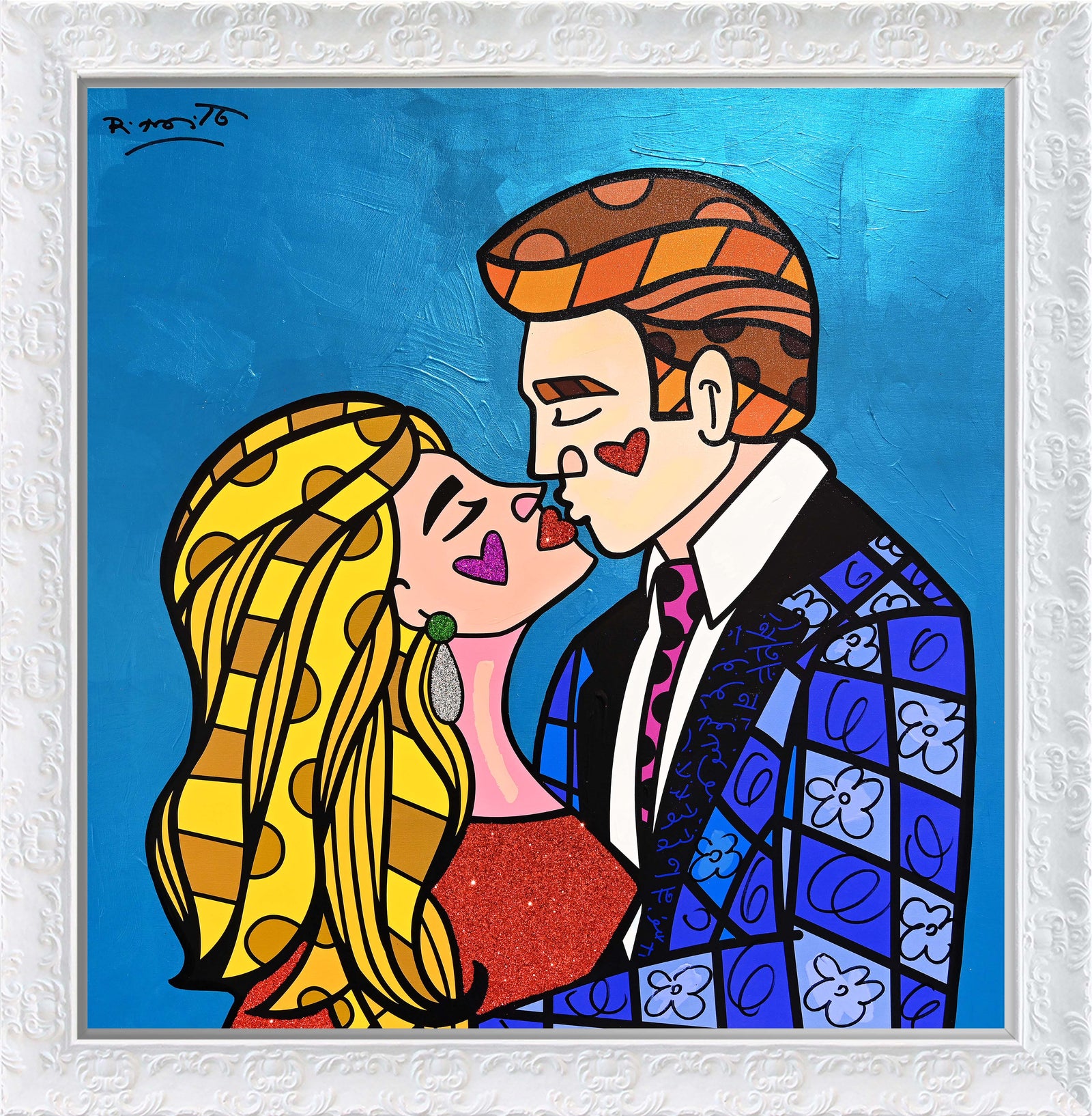 MOONSTRUCK - Mixed Media Original