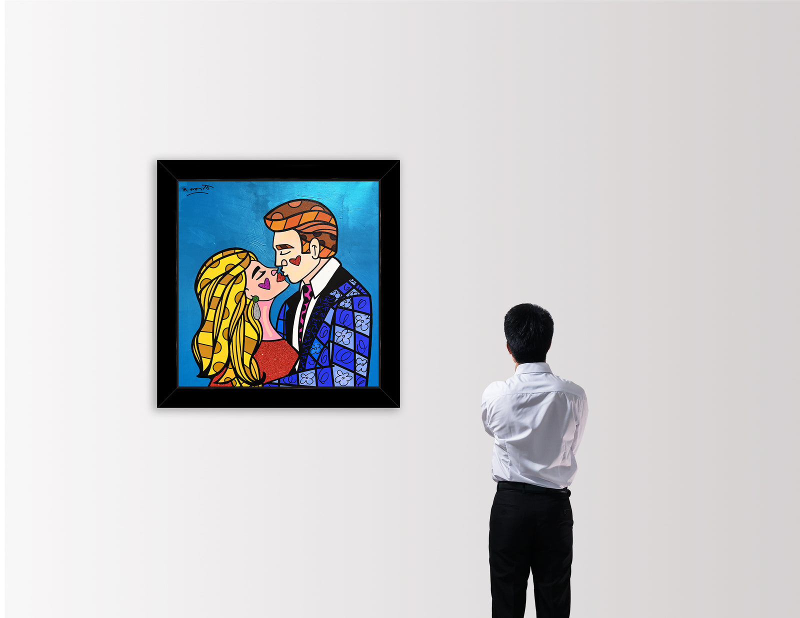 MOONSTRUCK - Mixed Media Original