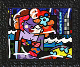 DOWNTOWN GIRL - Mixed Media Original