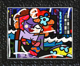 DOWNTOWN GIRL - Mixed Media Original