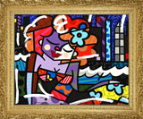 DOWNTOWN GIRL - Mixed Media Original