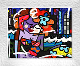 DOWNTOWN GIRL - Mixed Media Original