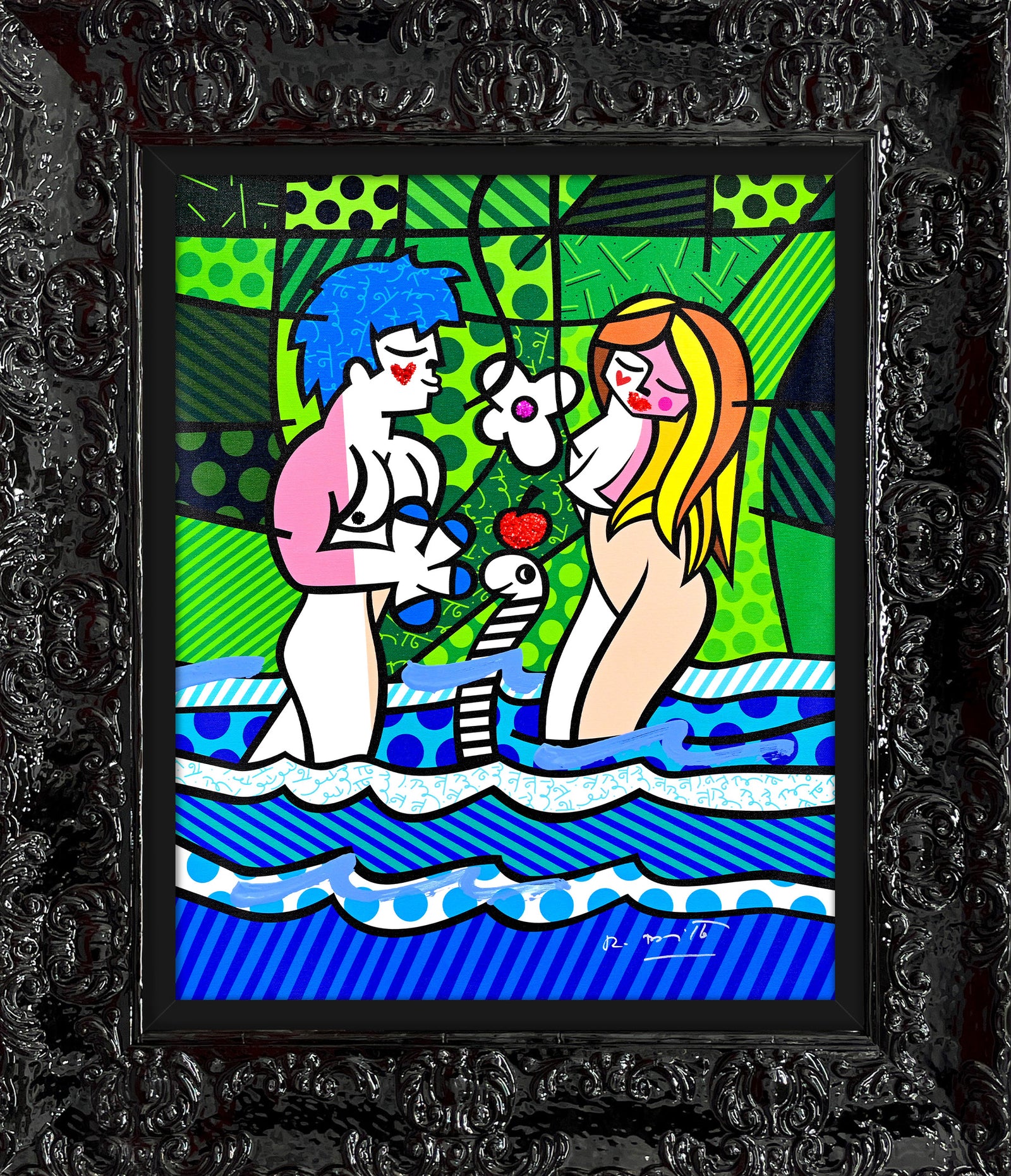 EVE & ADAM - Mixed Media Original