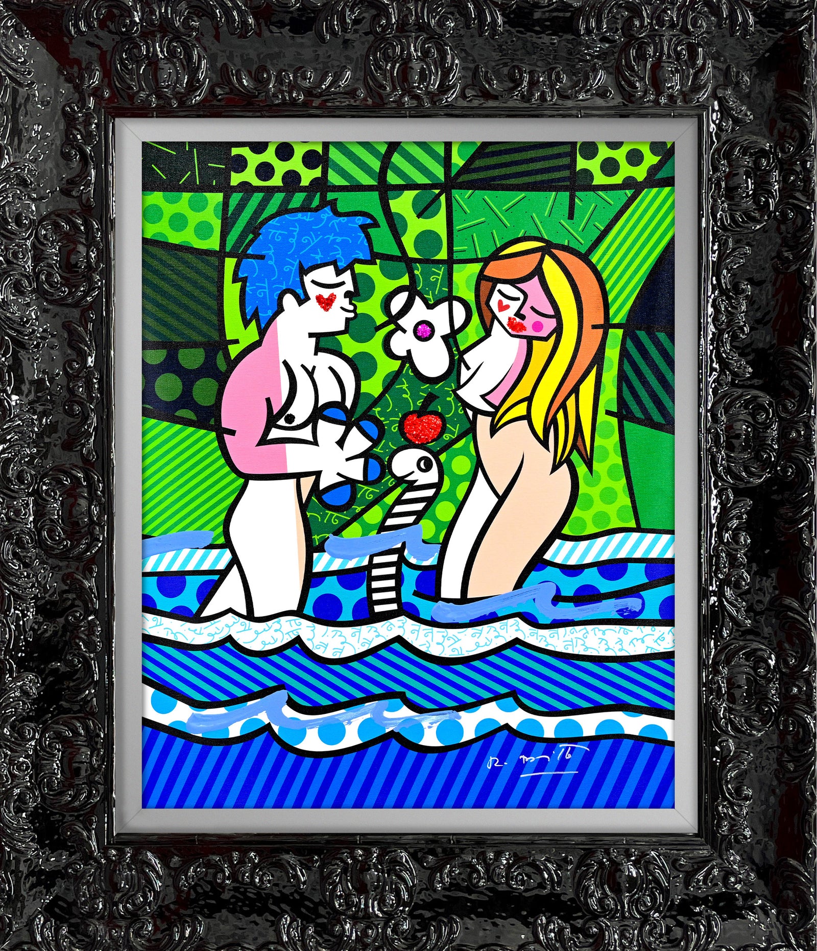 EVE & ADAM - Mixed Media Original