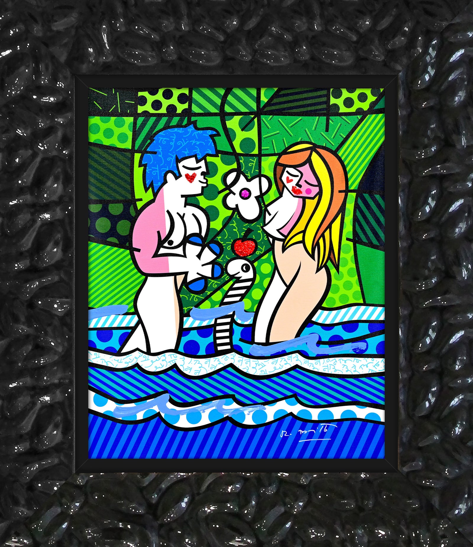 EVE & ADAM - Mixed Media Original