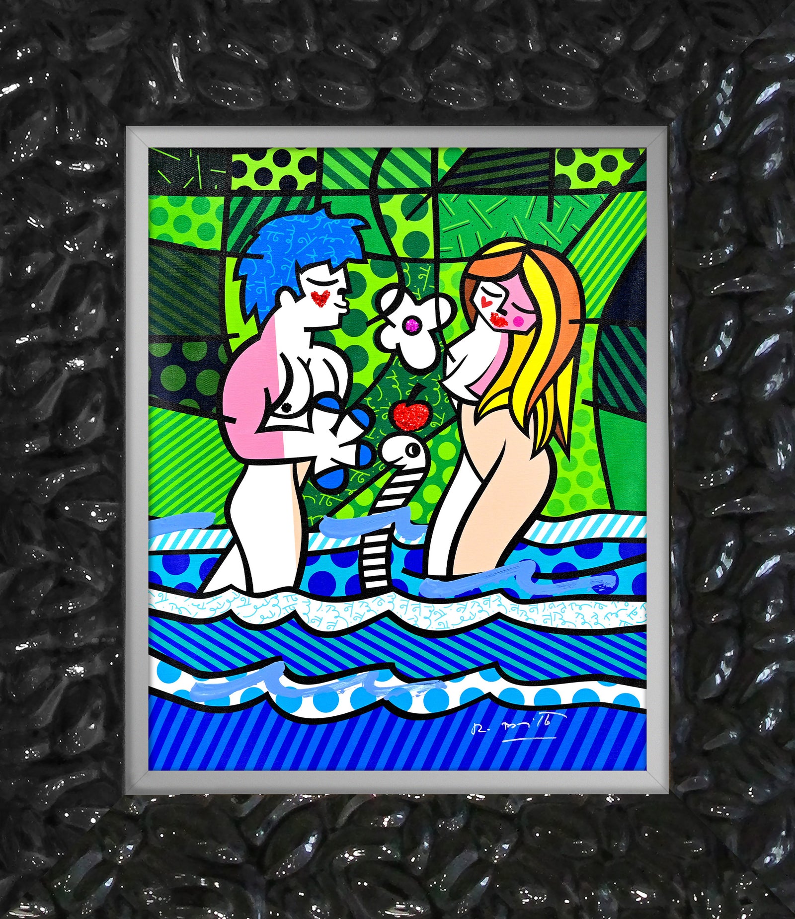 EVE & ADAM - Mixed Media Original