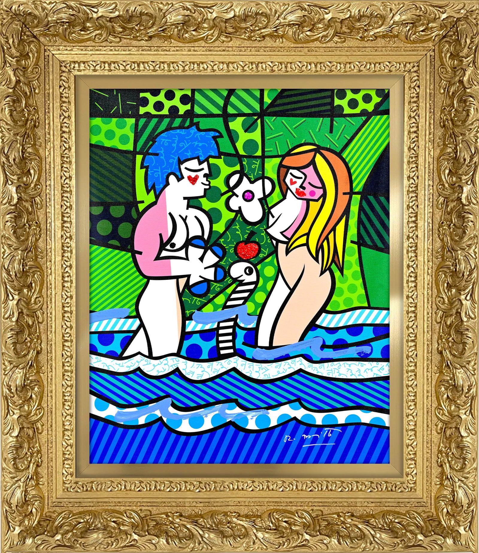 EVE & ADAM - Mixed Media Original