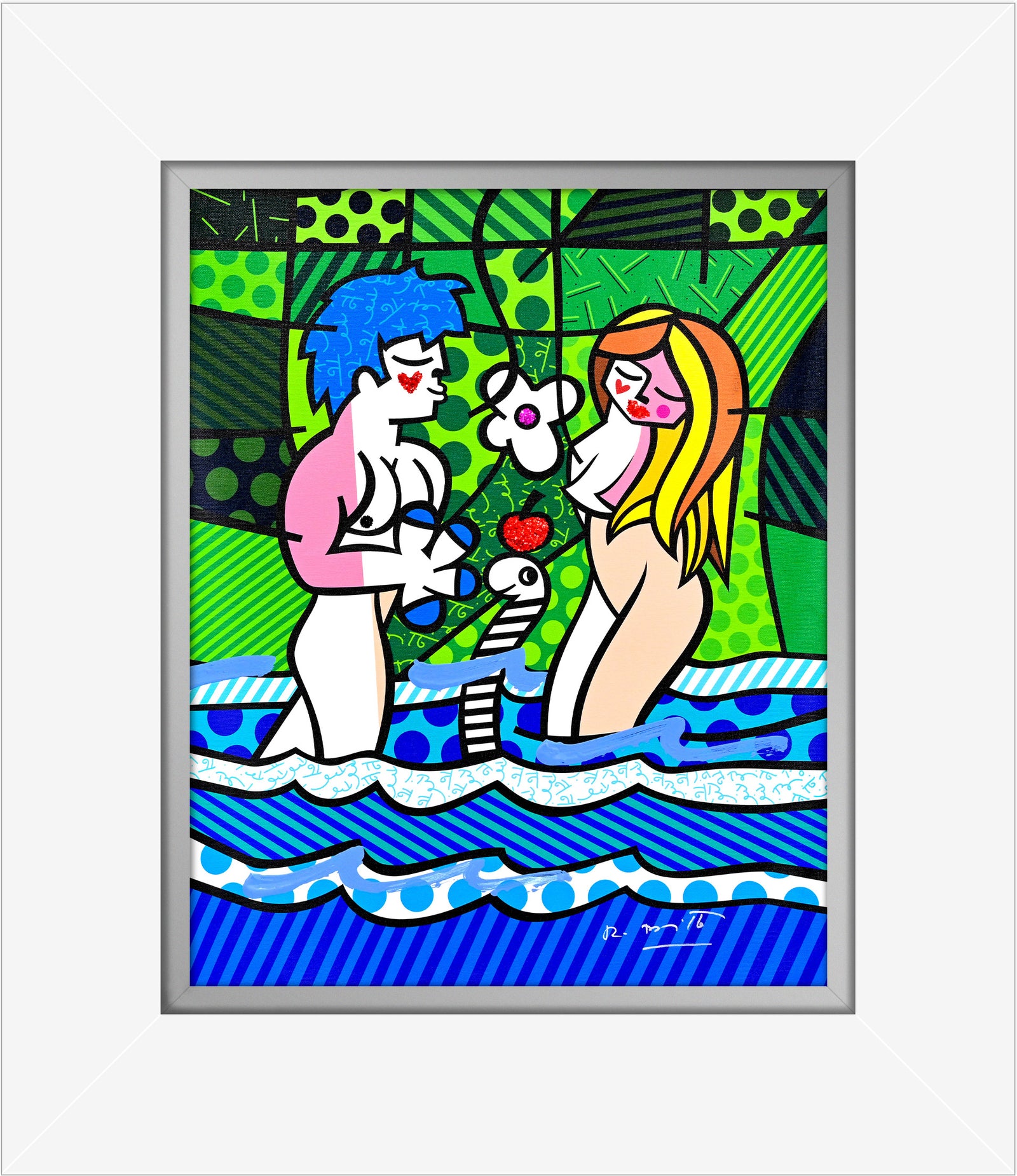 EVE & ADAM - Mixed Media Original