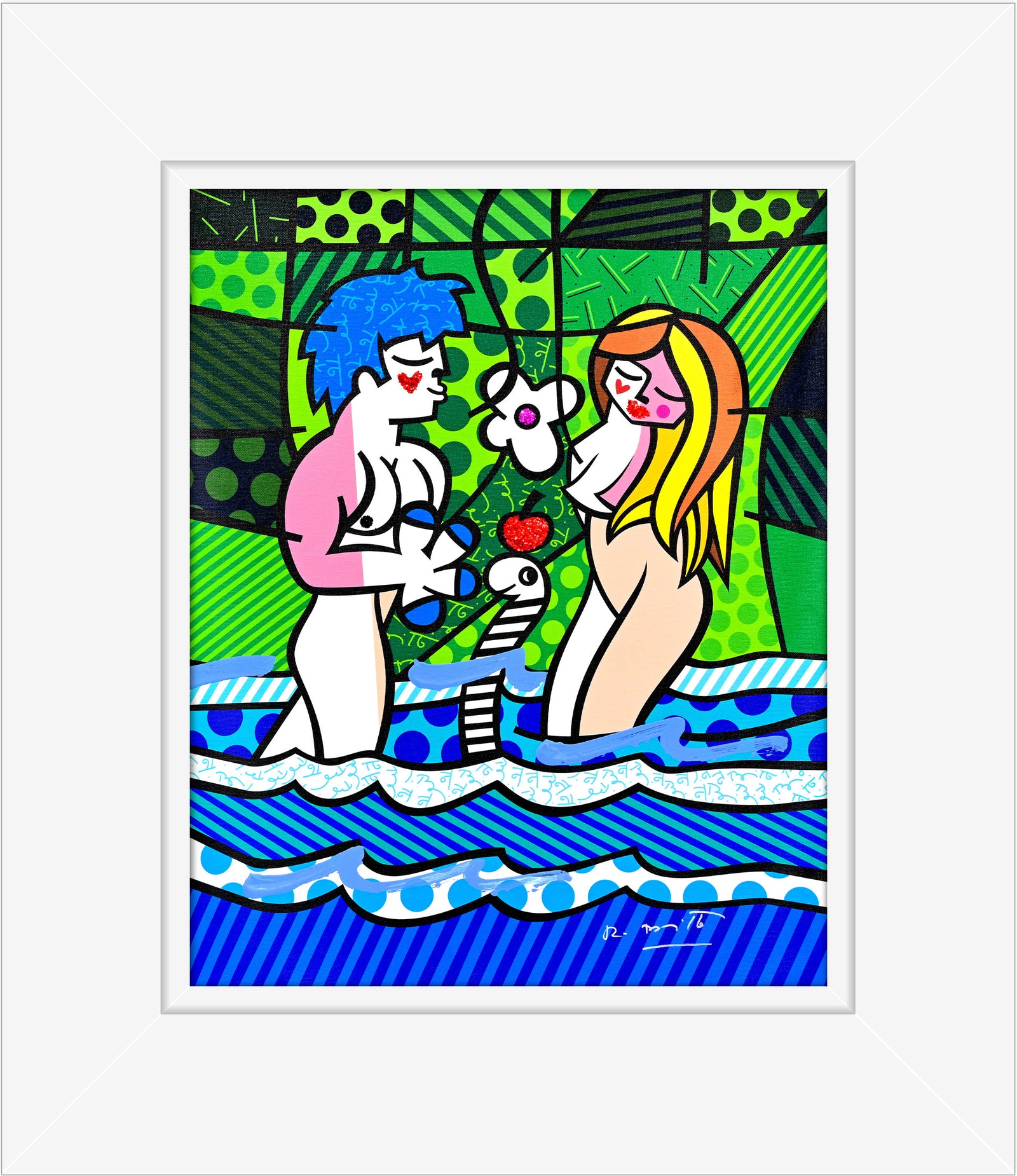 EVE & ADAM - Mixed Media Original