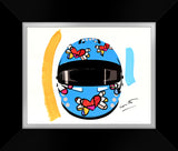 FLYING HEART RIDER -  Mixed Media Original