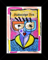 SWISS LADY - Mixed Media Original