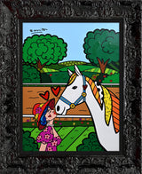 DERBY LOVE -  Mixed Media Original