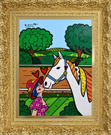 DERBY LOVE -  Mixed Media Original