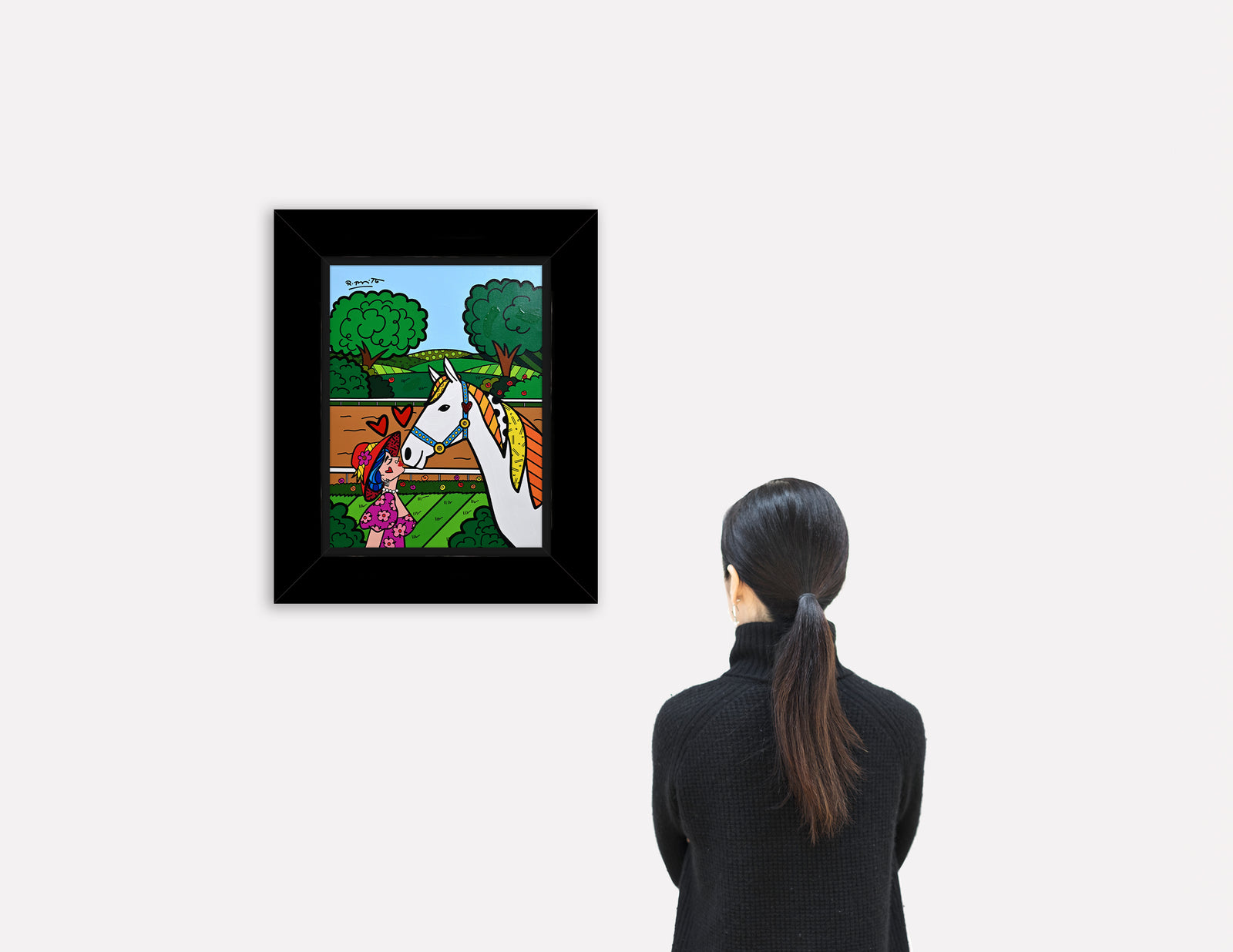 Derby Love - Mixed Media Original