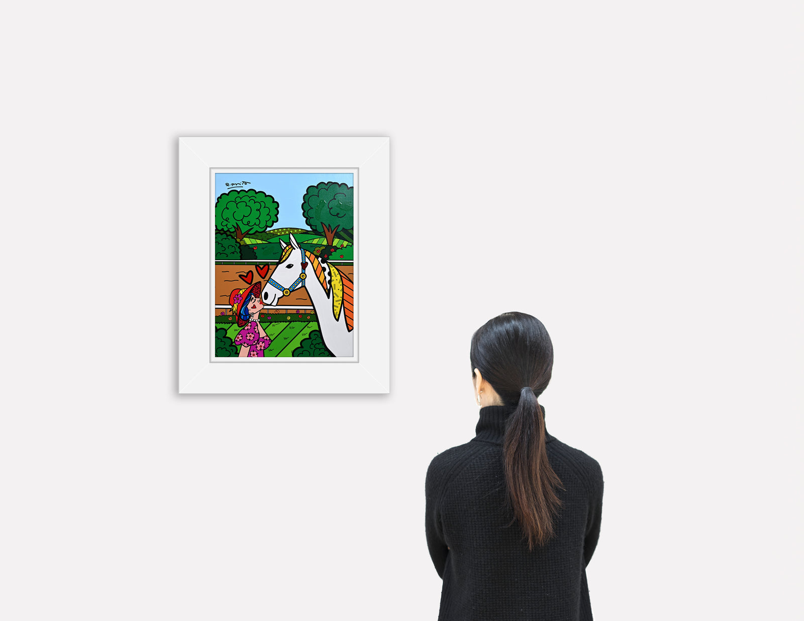 Derby Love - Mixed Media Original