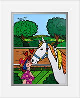 DERBY LOVE -  Mixed Media Original