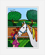 DERBY LOVE -  Mixed Media Original