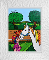 DERBY LOVE -  Mixed Media Original