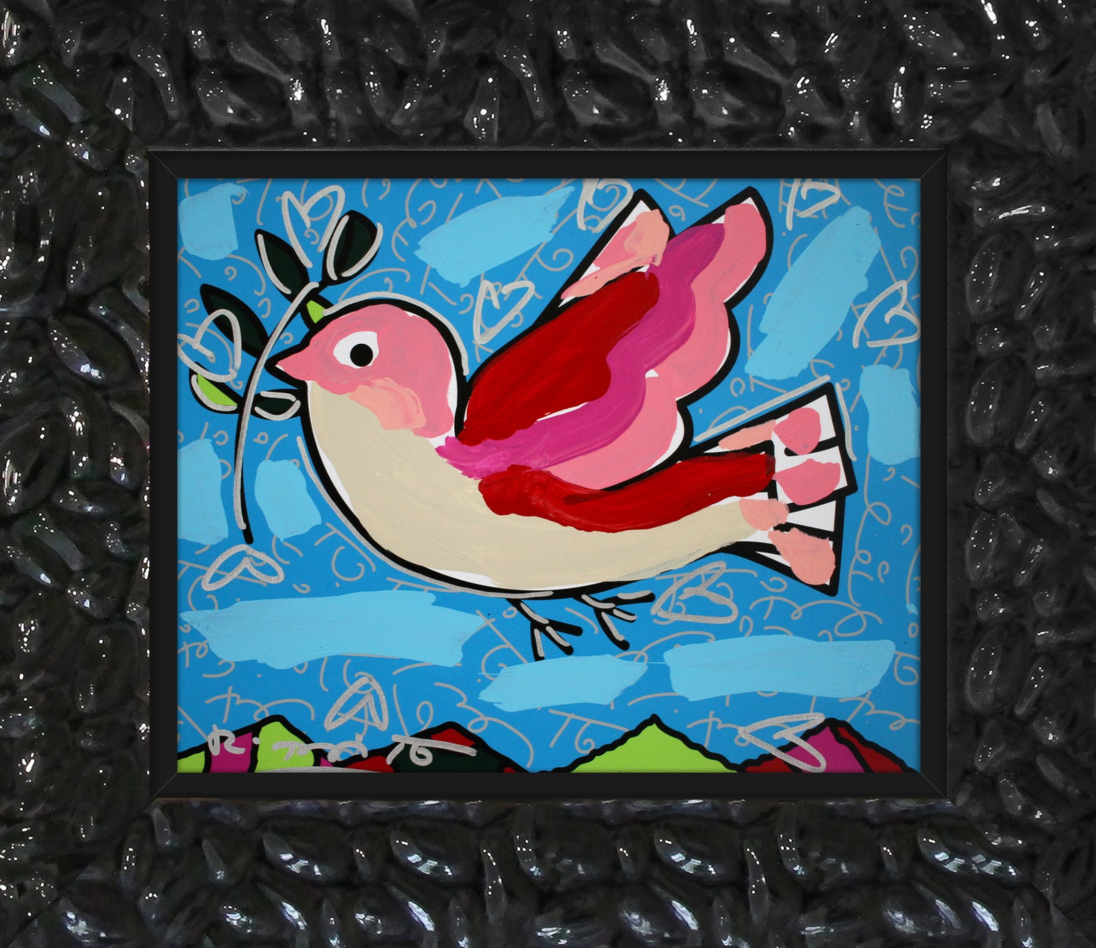 PEACE - Mixed Media Original