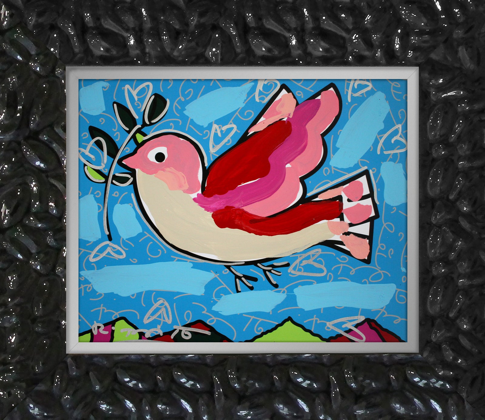 PEACE - Mixed Media Original