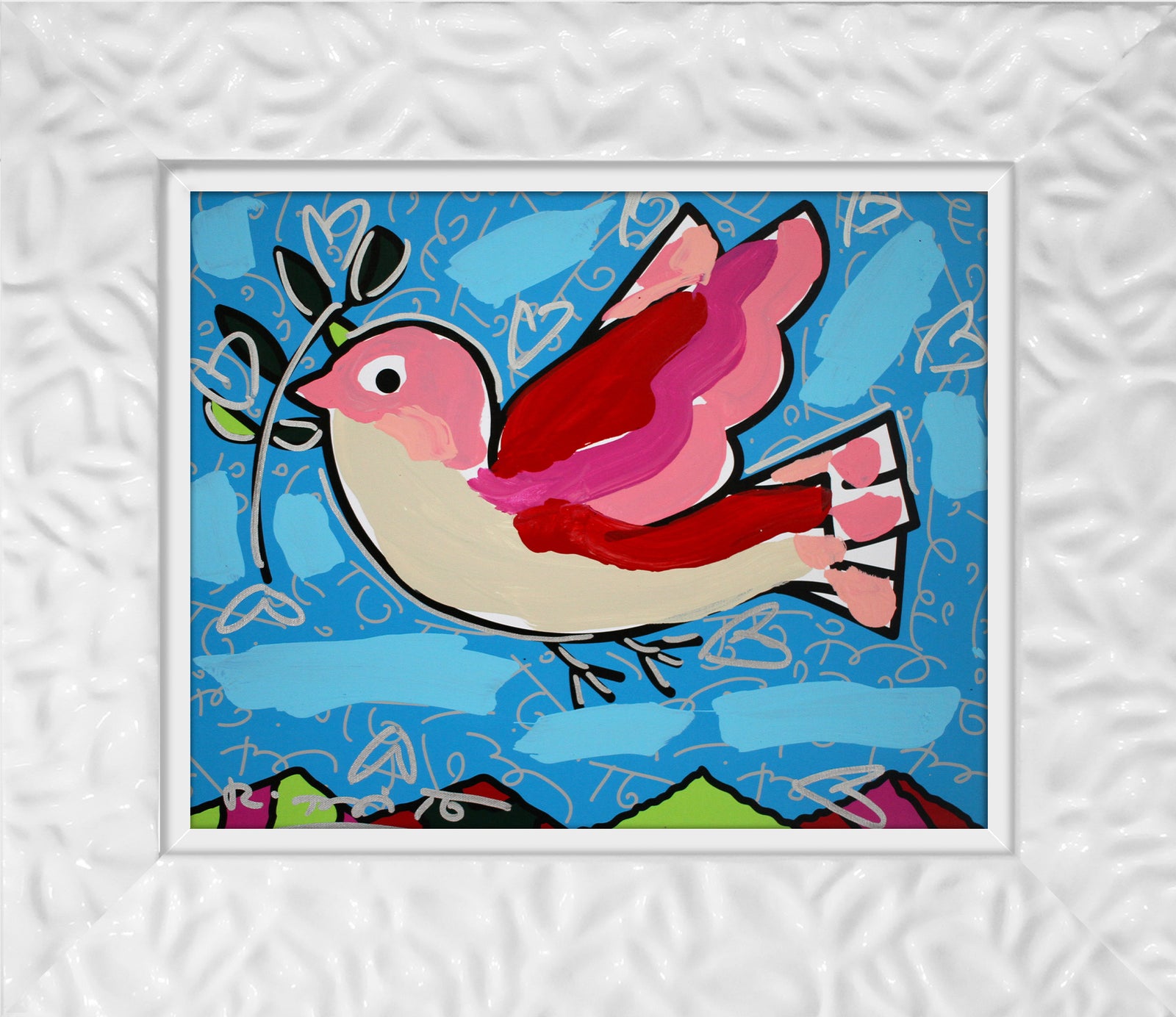 PEACE - Mixed Media Original