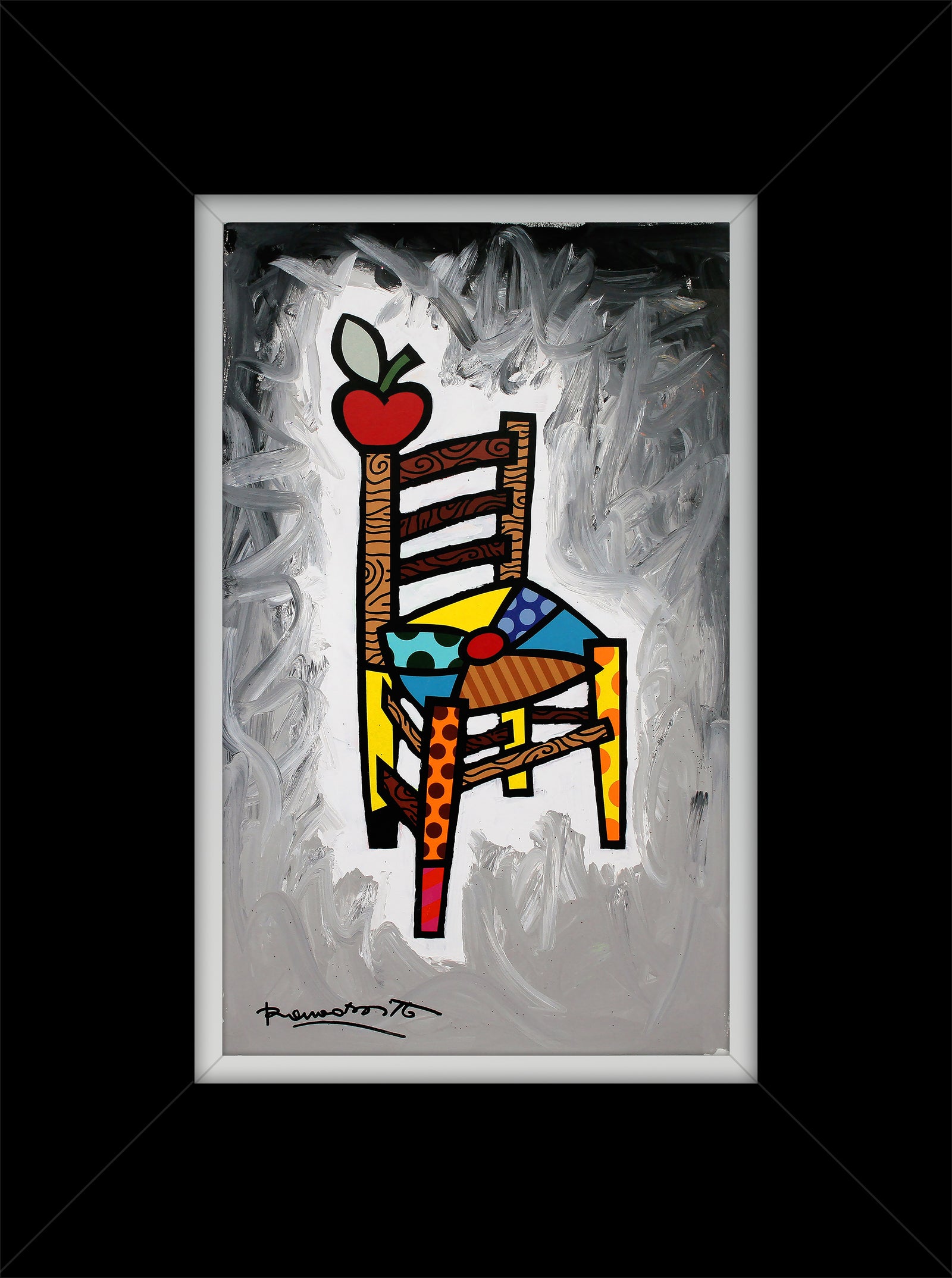 BRIGHT - Mixed Media Original