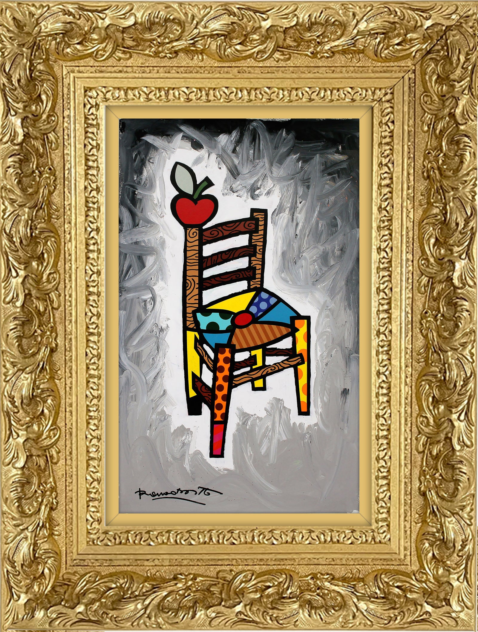 BRIGHT - Mixed Media Original