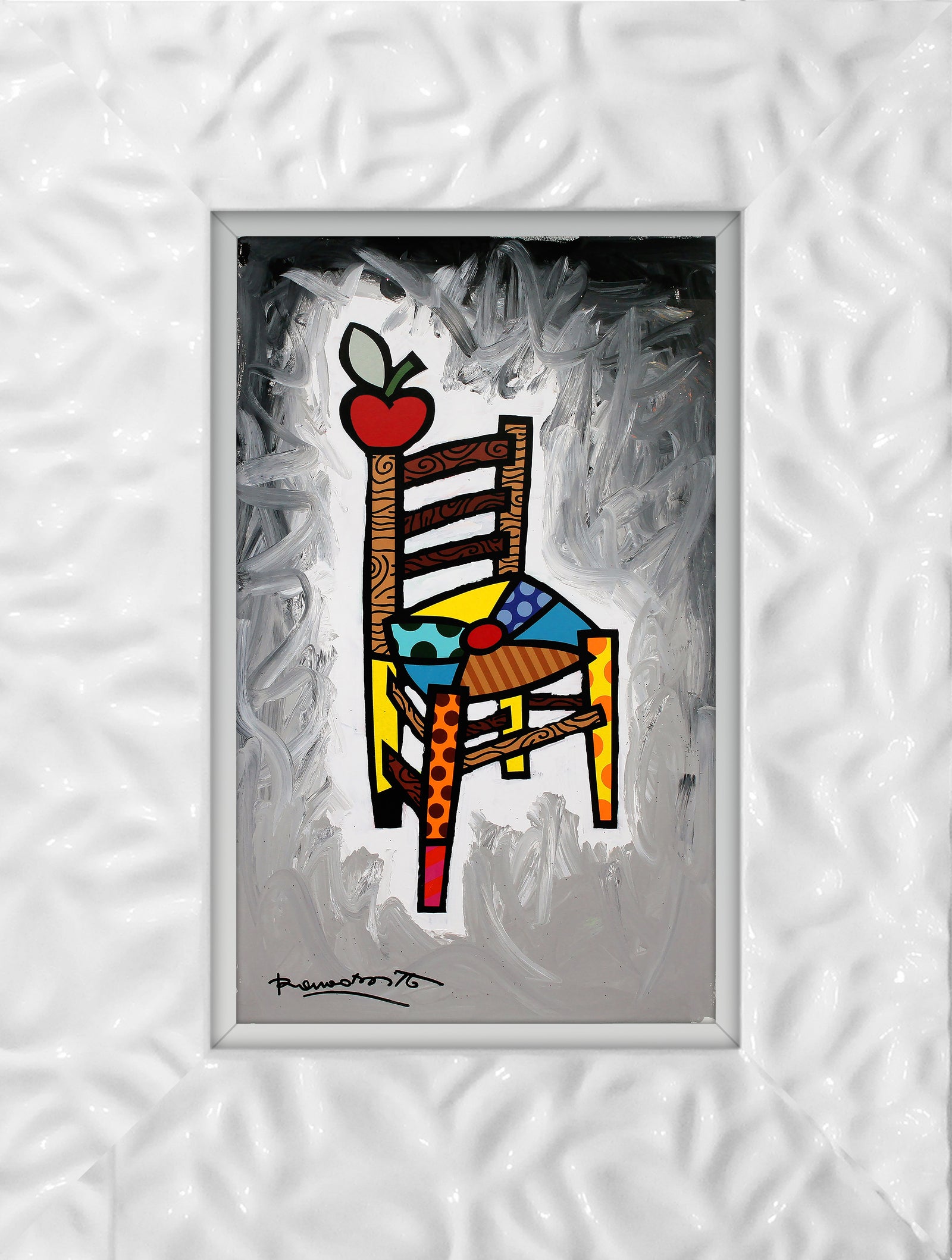 BRIGHT - Mixed Media Original