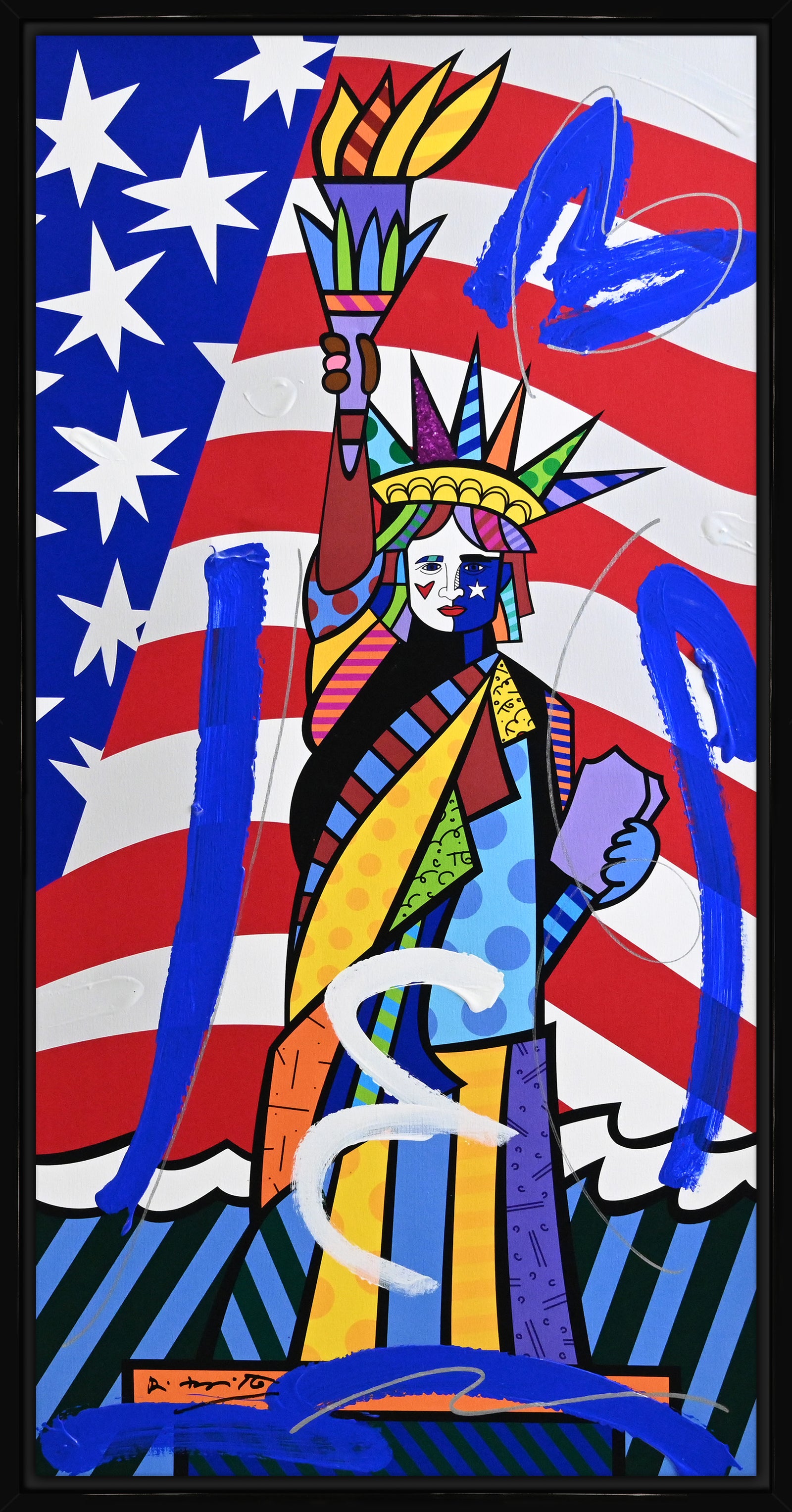 Liberty - Mixed Media Original