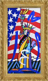 LIBERTY -  Mixed Media Original