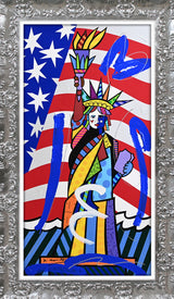 LIBERTY -  Mixed Media Original