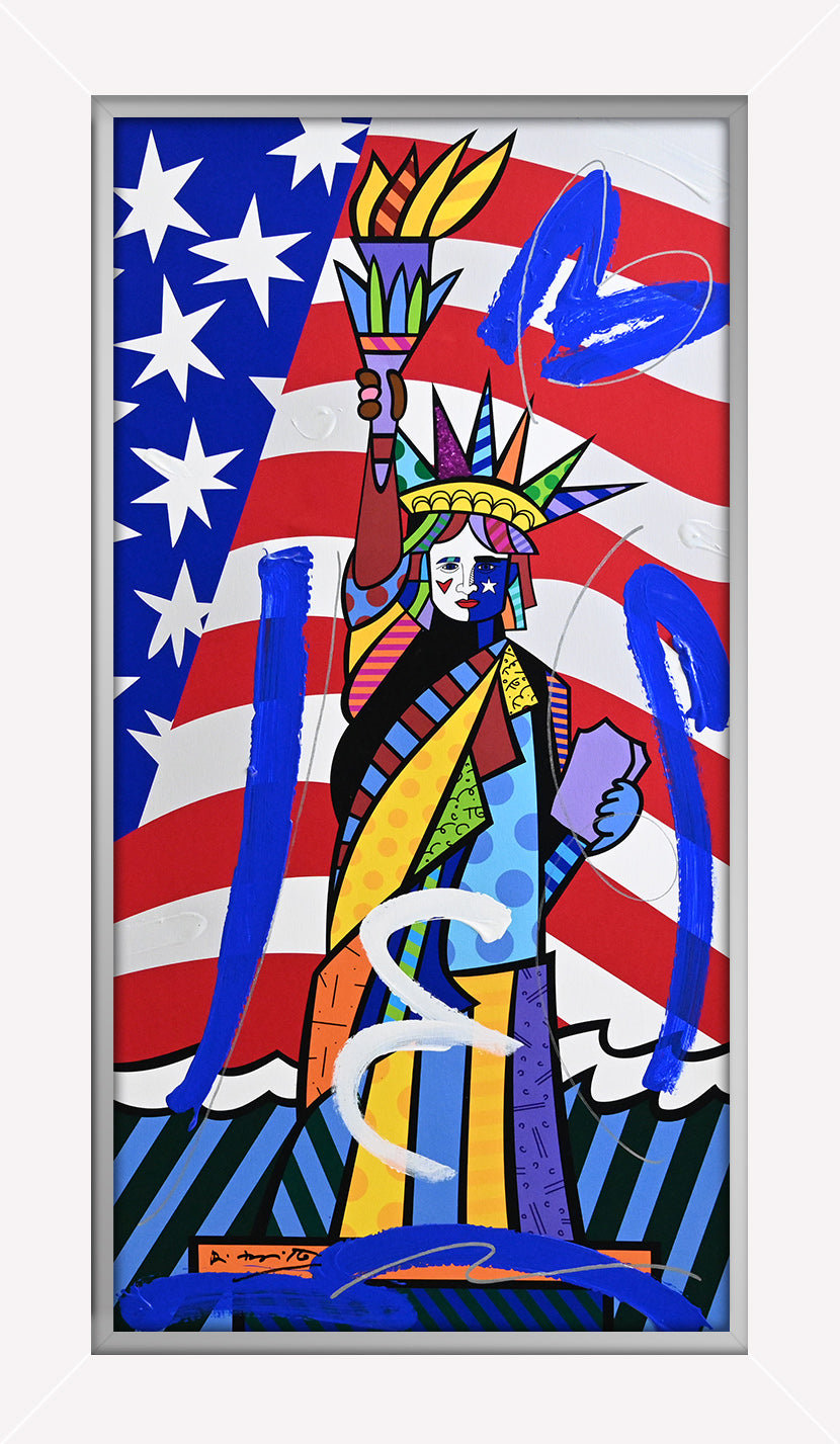 Liberty - Mixed Media Original