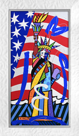 LIBERTY -  Mixed Media Original
