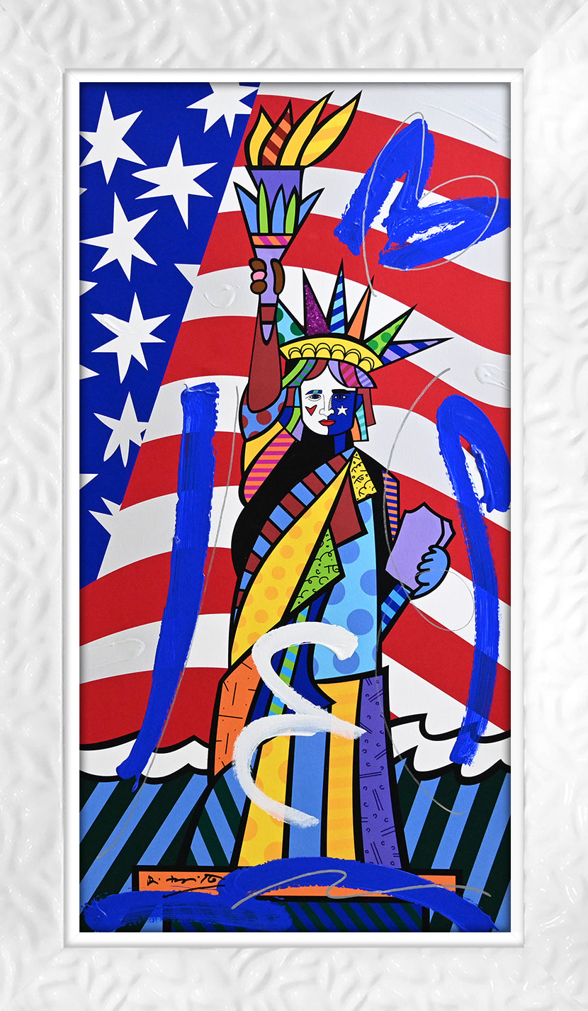 Liberty - Mixed Media Original