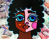 LOVE THE QUEEN -  Original Painting