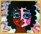 LOVE THE QUEEN -  Original Painting